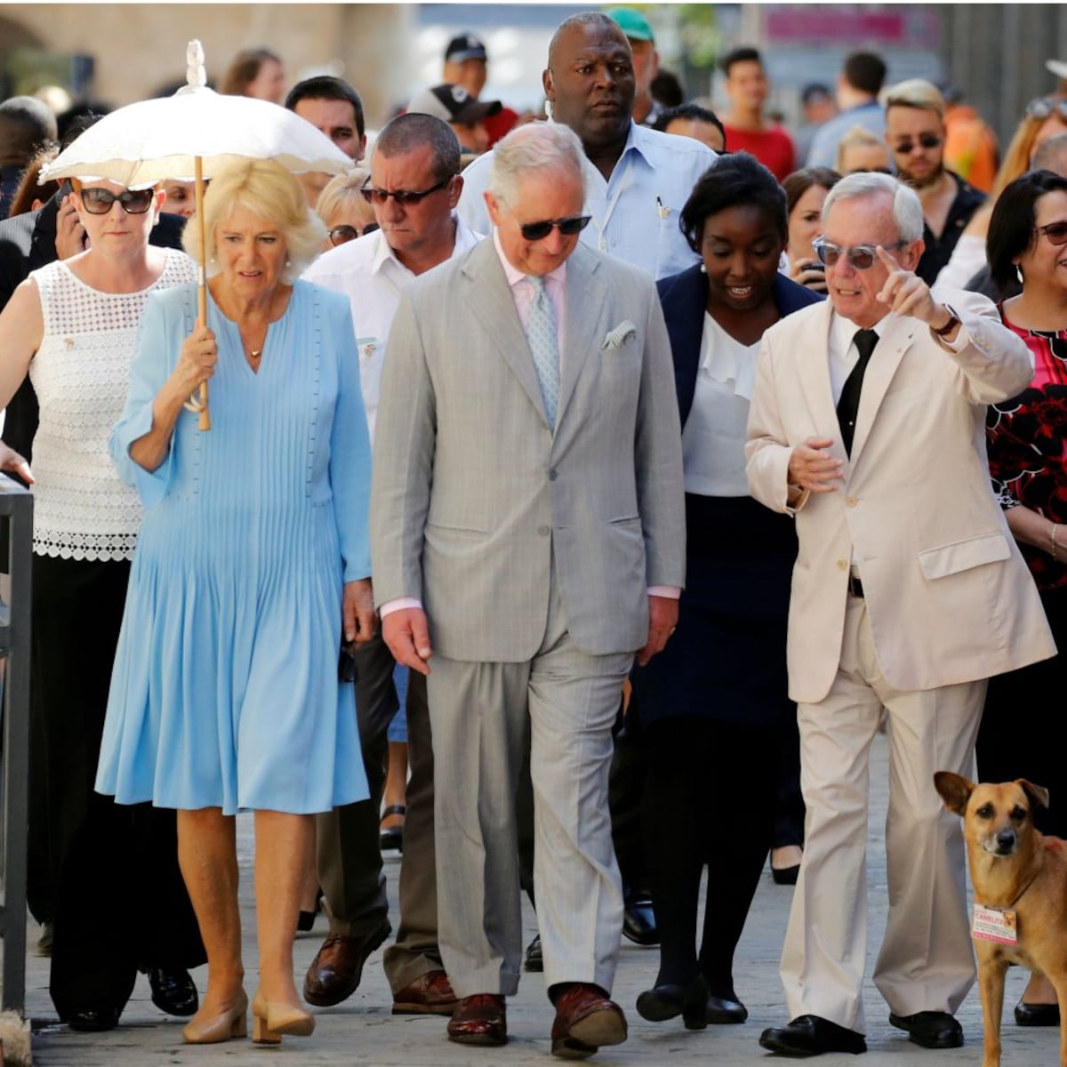 El príncipe Carlos de Inglaterra y su esposa Camila visitan Cuba
