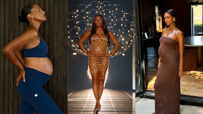 Jasmine Tookes, la modelo embarazada que abrió el Victoria’s Secret Fashion Show 2025