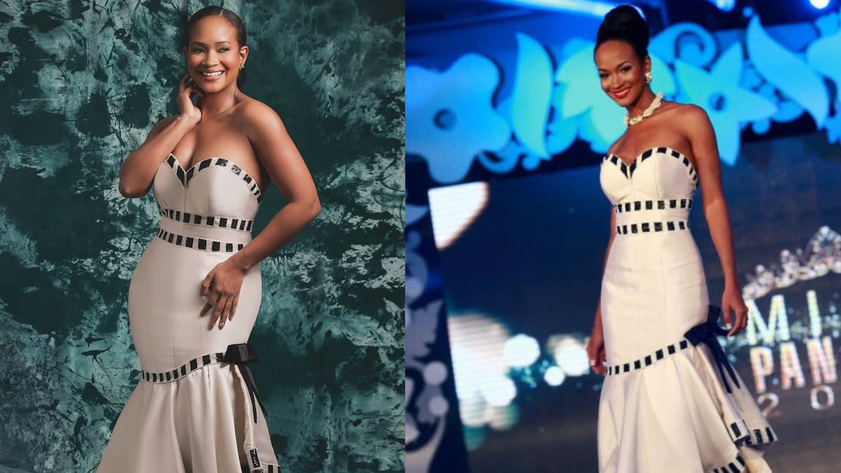 A 11 años de su coronación, Yomatsy Hazlewood vuelve a lucir el vestido con el que ganó Miss Panamá 2014
