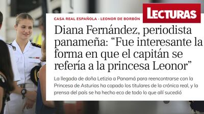 Crónica sobre visita de la princesa Leonor publicada en ‘ELLAS’ llega hasta la reconocida revista ‘Lecturas’ de España