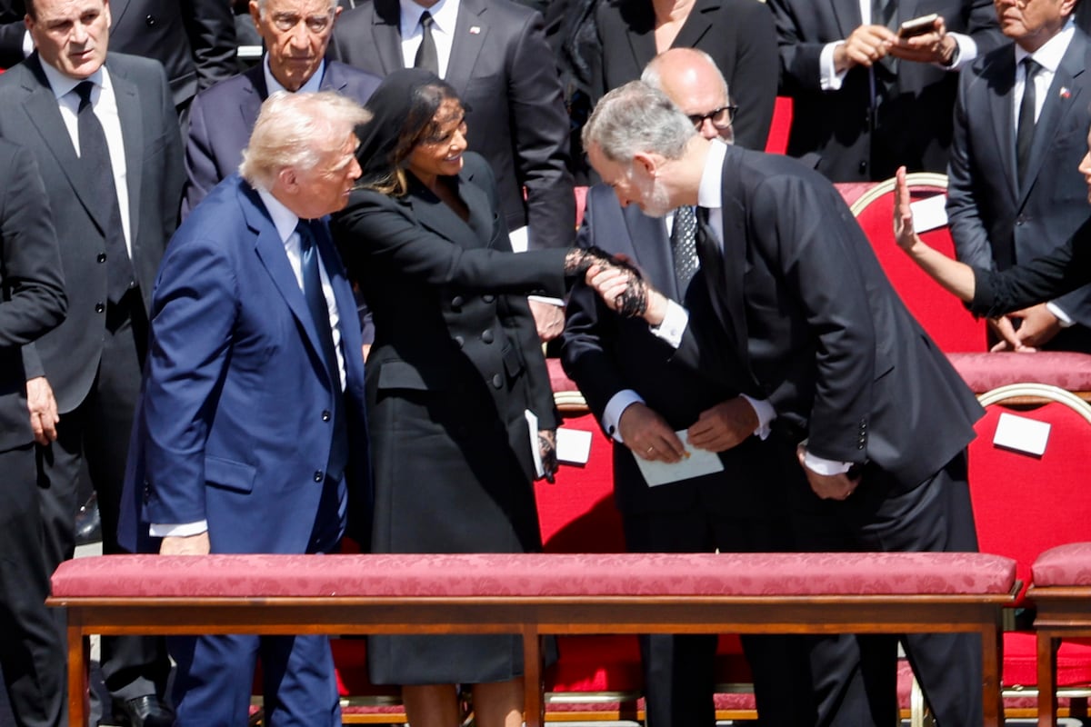 Melania Trump cumple 55 años en el funeral del papa Francisco