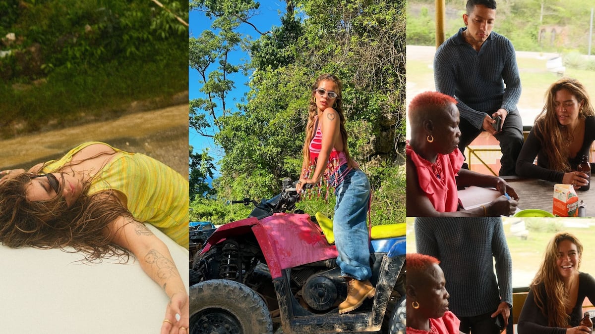Con un nuevo cambio de ‘look’, Karol G comparte fotos de sus vacaciones en Jamaica 