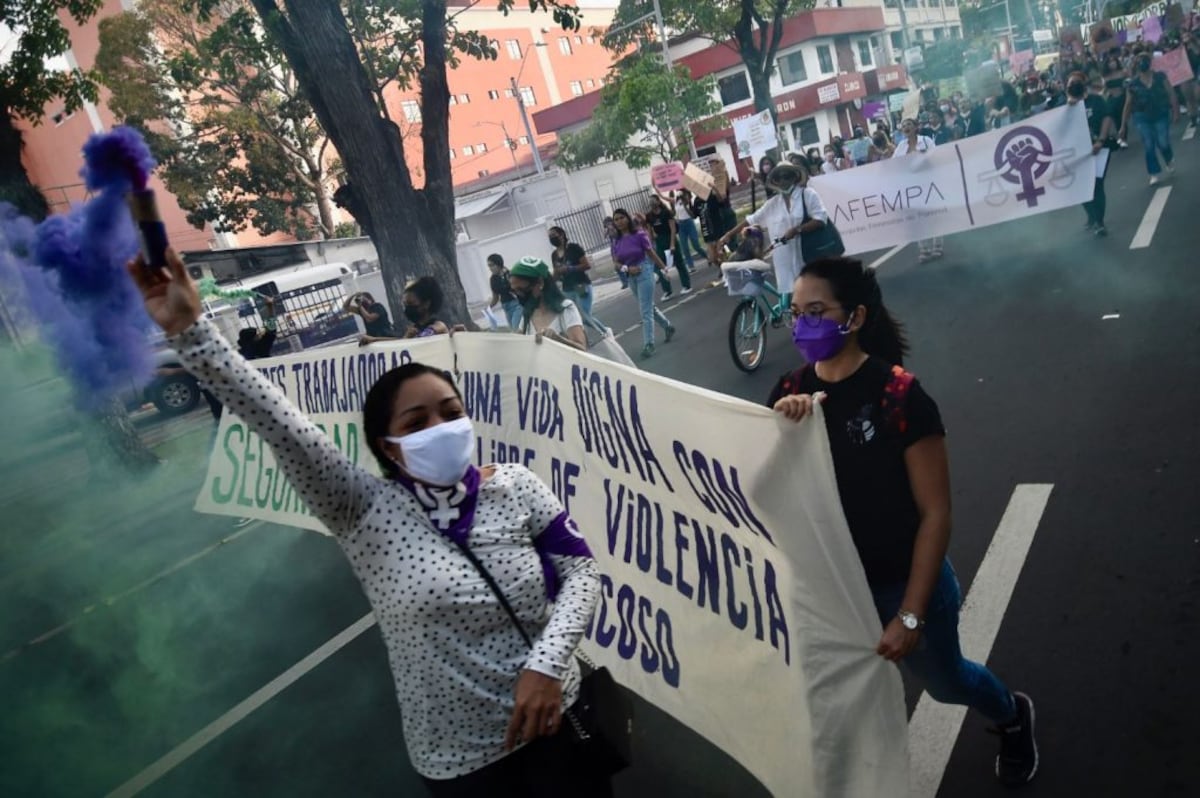 #8M en Panamá, una marcha por las mujeres y sus derechos