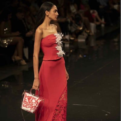 El desfile de tembleques de Verónica Angel para el Fashion Week Panamá 2018