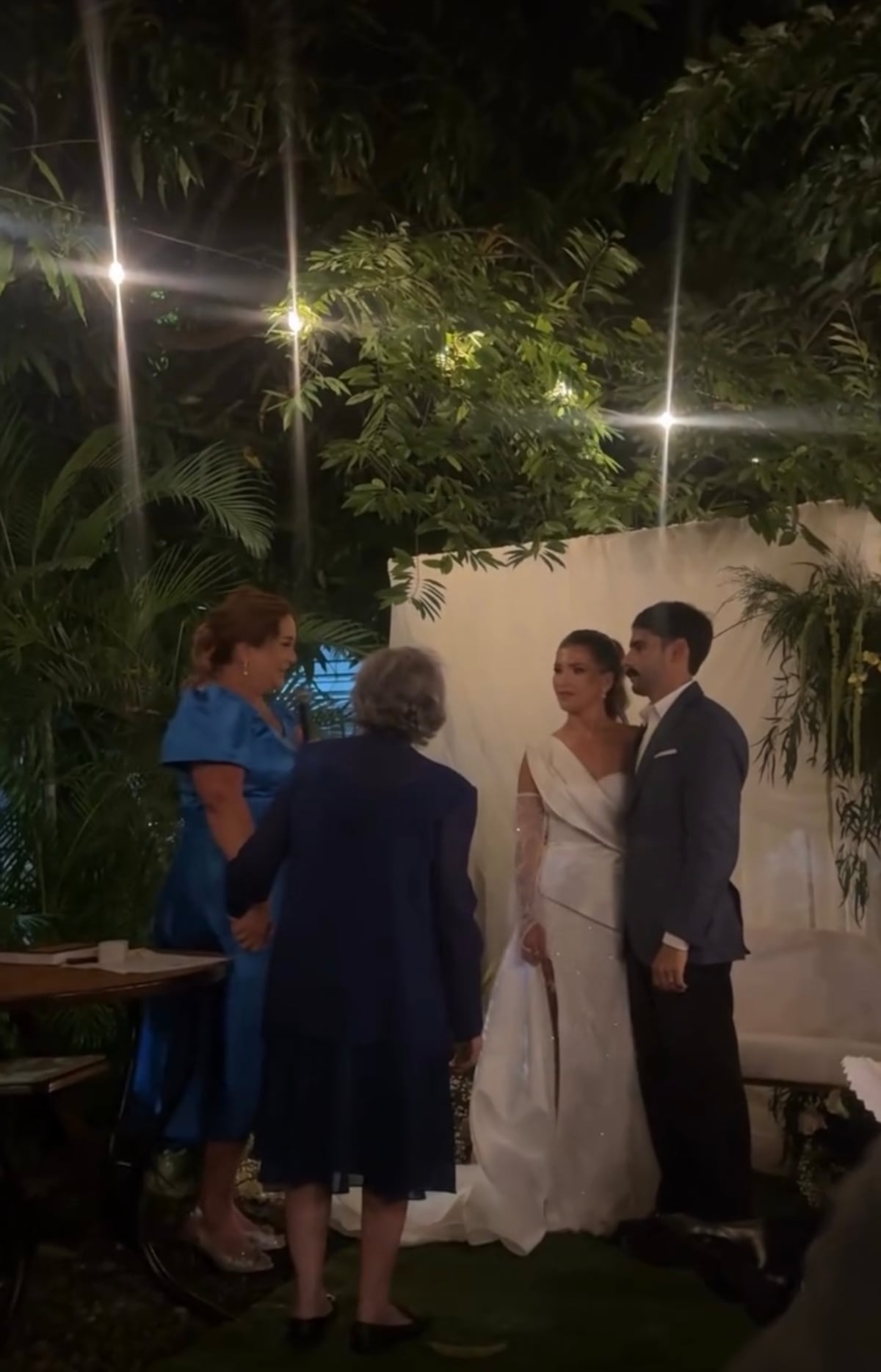 La tiktoker panameña Valeria Rettally se casó por lo civil con su novio ‘Monchi’