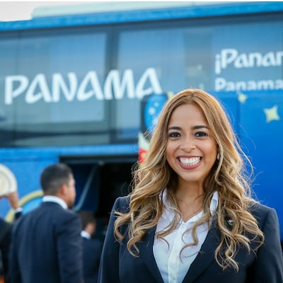 Fanny Cardoze, la nutricionista que acompaña a la Sele en Rusia