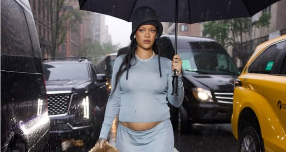 Rihanna está esperando su tercer bebé