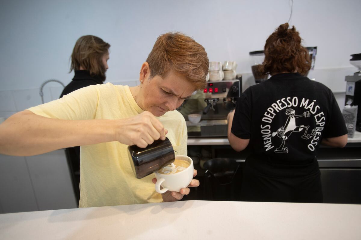 ‘Latte art’: arte efímero en una taza de café