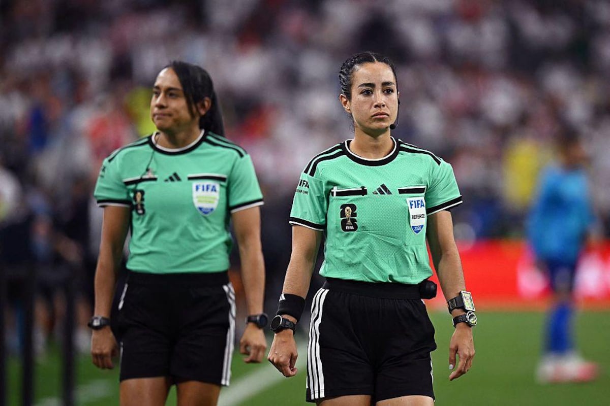 Katia Itzel García, la primera árbitra de América Latina en dirigir en un partido del Mundial masculino