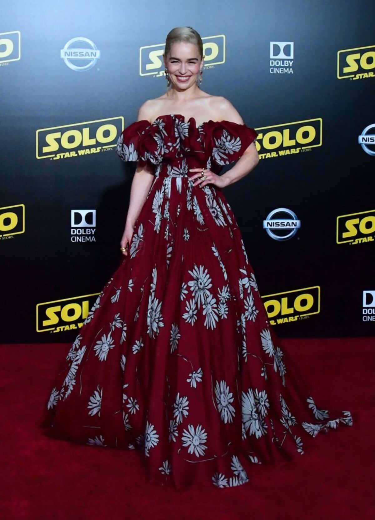 Emilia Clarke, la ‘madre de los dragones’ en la alfombra roja