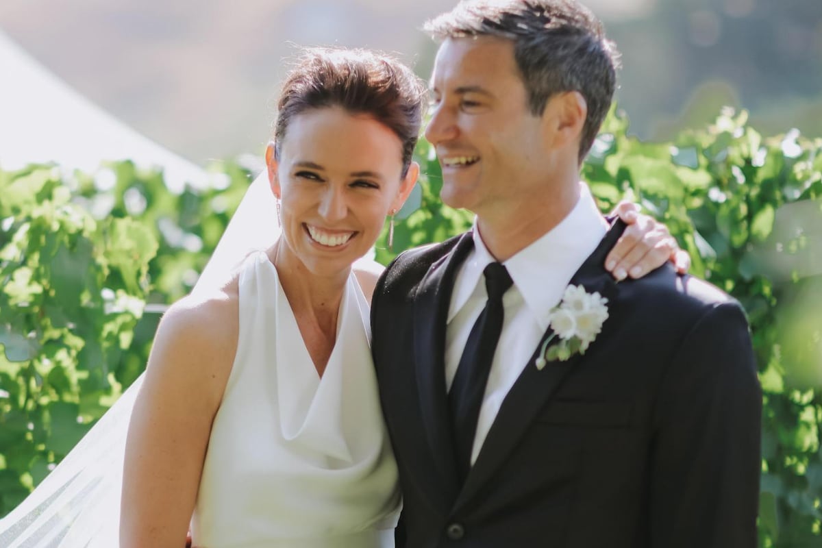 Jacinda Ardern, la carismática ex primera ministra, se casa en Nueva Zelanda