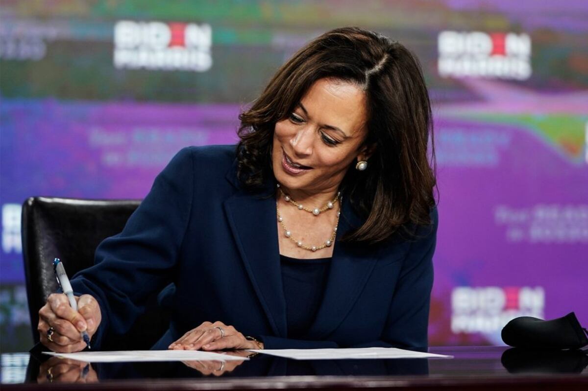 Kamala Harris, atando los cordones de la vicepresidencia