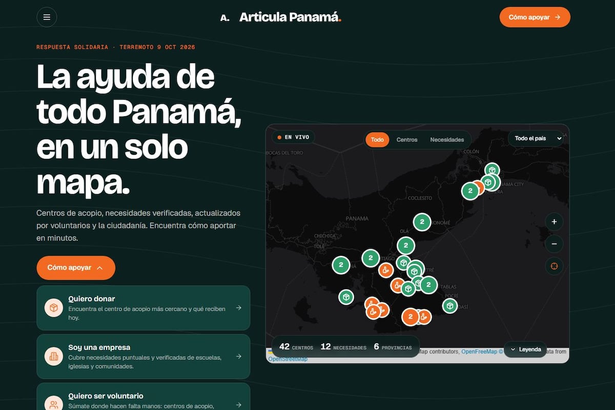 ¿Dónde donar para los afectados por el terremoto? Dos mapas interactivos te ayudan a encontrar el centro de acopio más cercano