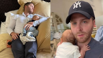 Mayer Mizrachi, alcalde de Panamá, y su fin de semana en Miami junto a su sobrino de dos meses