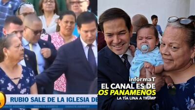 Esto fue lo que le dijo una señora panameña al encontrarse a Marco Rubio en el Casco Antiguo