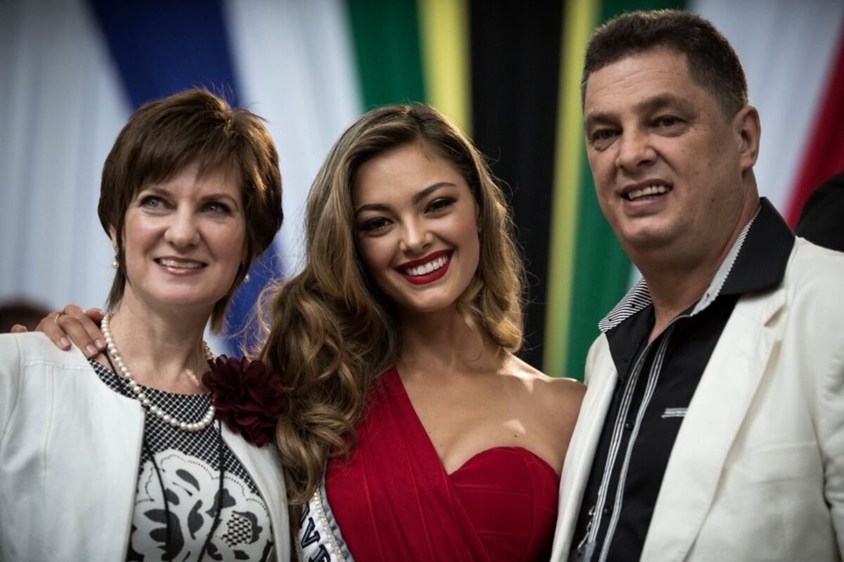 Miss Universo de visita a su país natal Sudáfrica