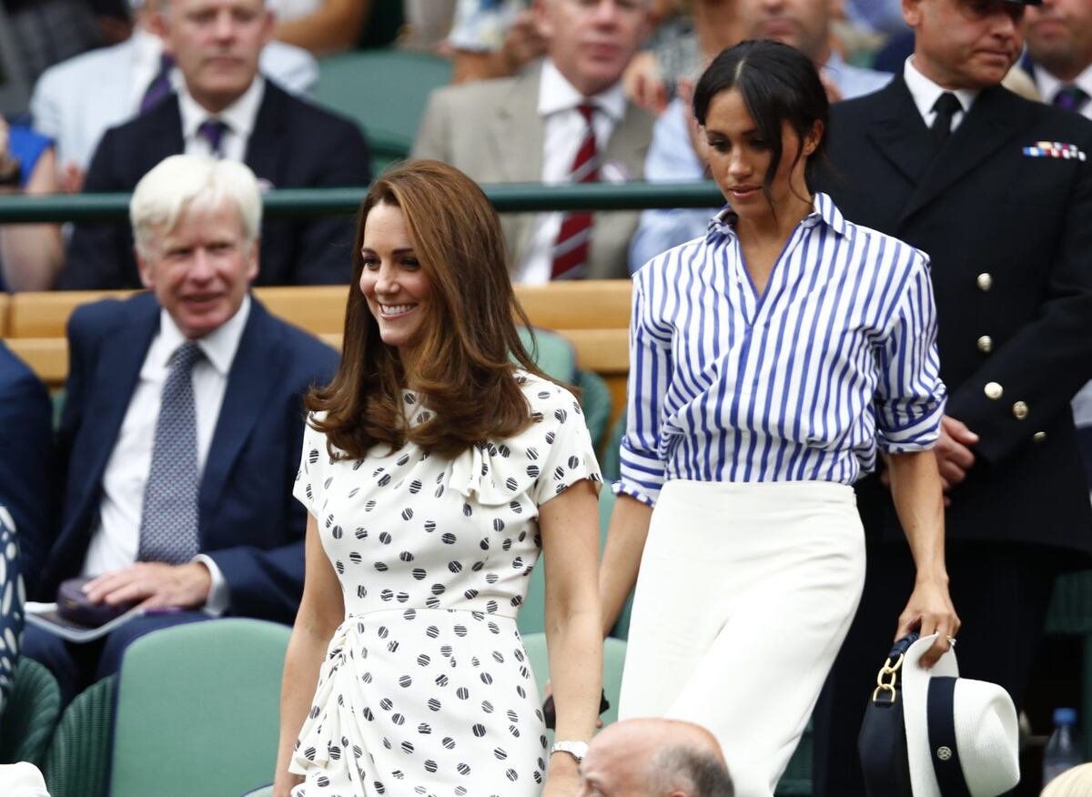 Kate y Meghan, las verdaderas protagonistas de Wimbledon