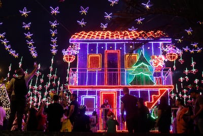 El alumbrado navideño de Medellín, una tradición monumental de luces y fantasía