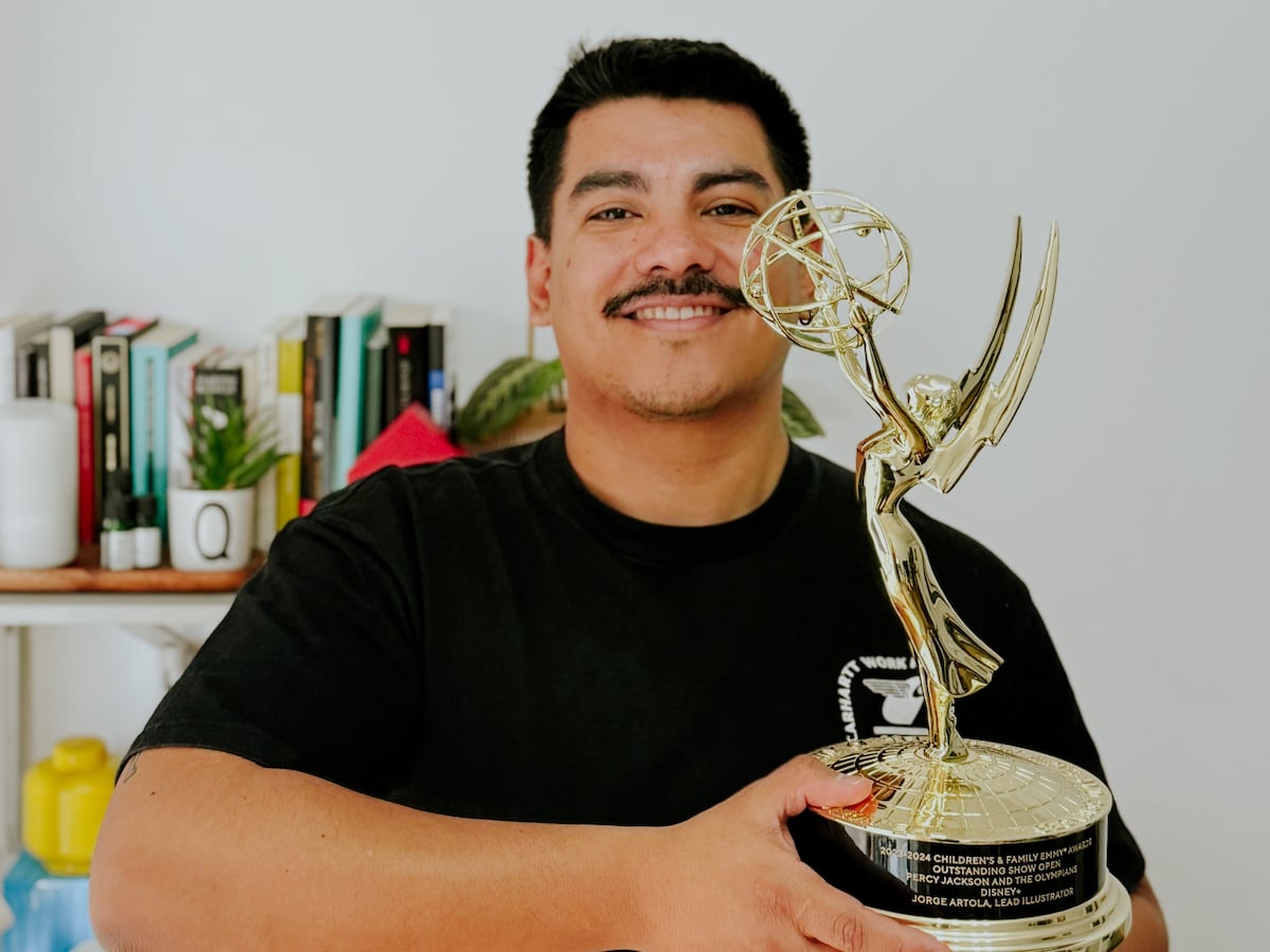 Jorge Artola, el ilustrador panameño ganador del premio Emmy