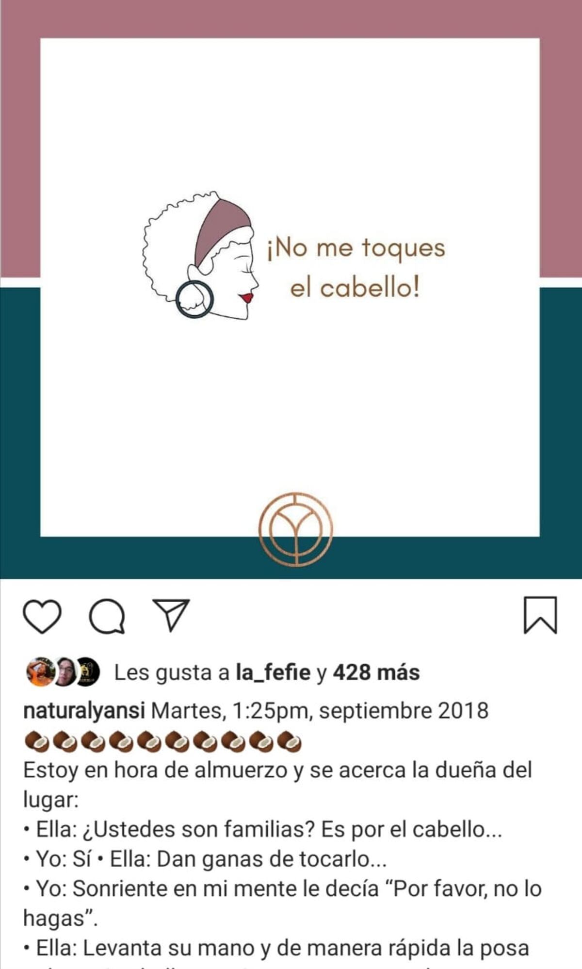 Sielka Sánchez/Natural Yansi: Utilizo mi cabello como él me utilizó a mí’