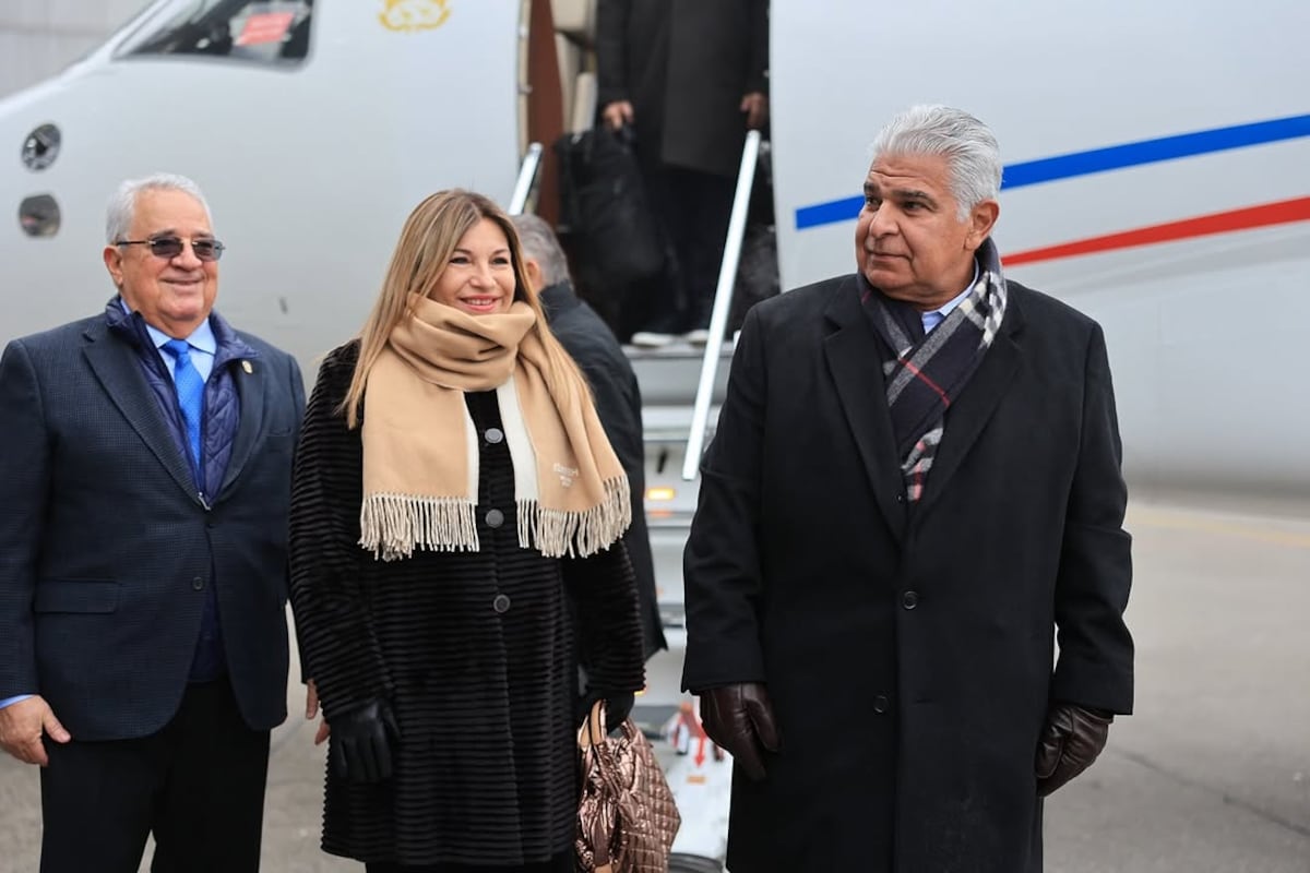 Maricel de Mulino en su primer viaje a Suiza como primera dama de Panamá