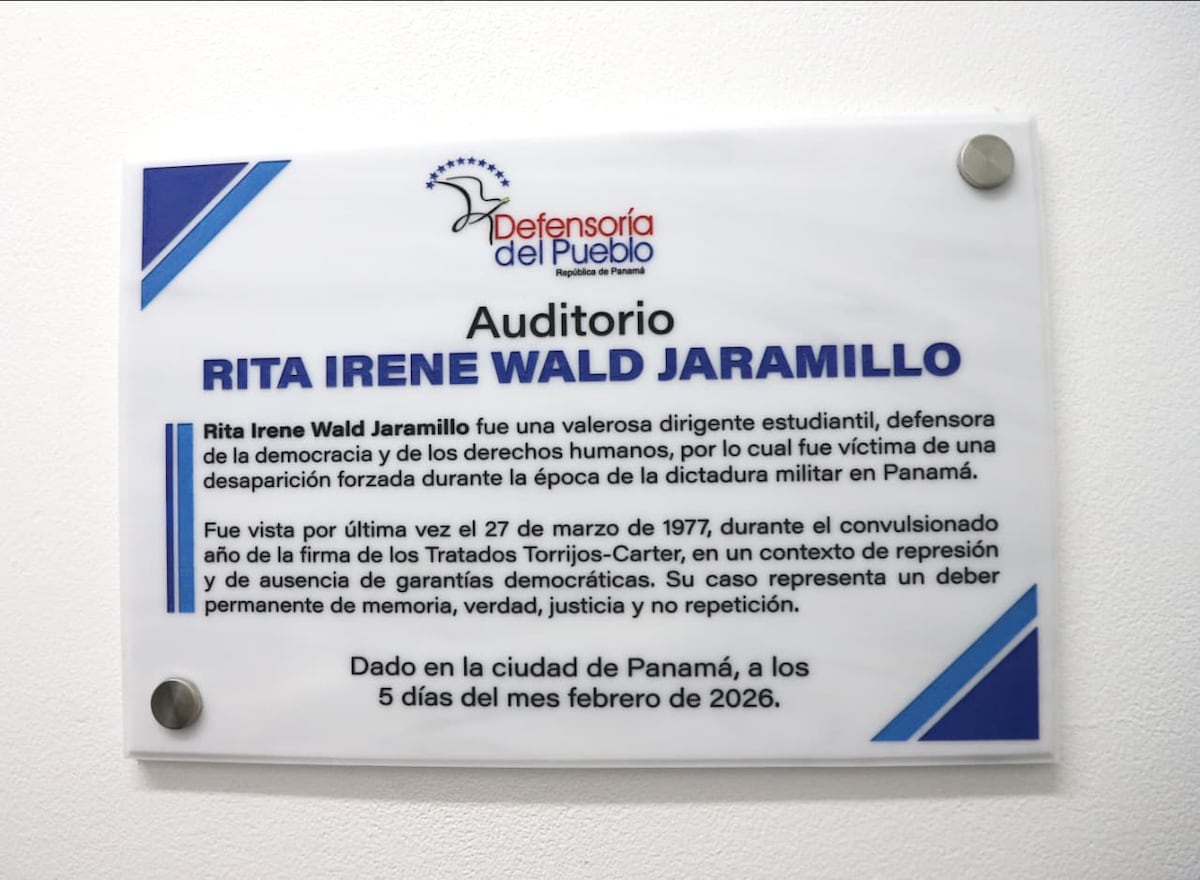 ¿Quién fue Rita Wald y por qué el auditorio de la Defensoría del Pueblo llevará su nombre?