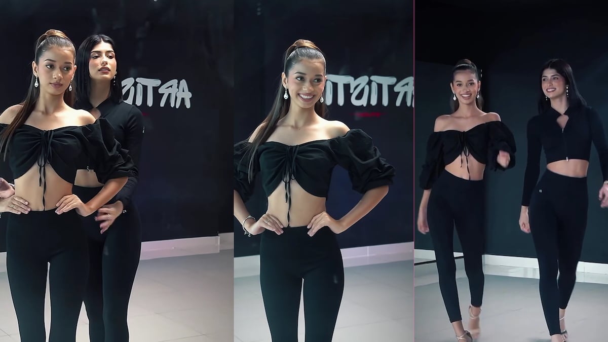 Italy Mora entrena a su hermana menor para concursar en el Miss Teen Panamá 