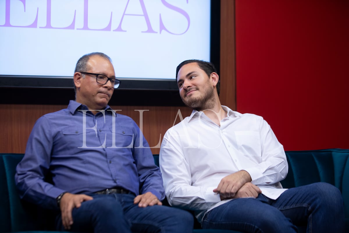 15 fotos de Juan Diego Vásquez y su papá Jorge en su primera entrevista juntos