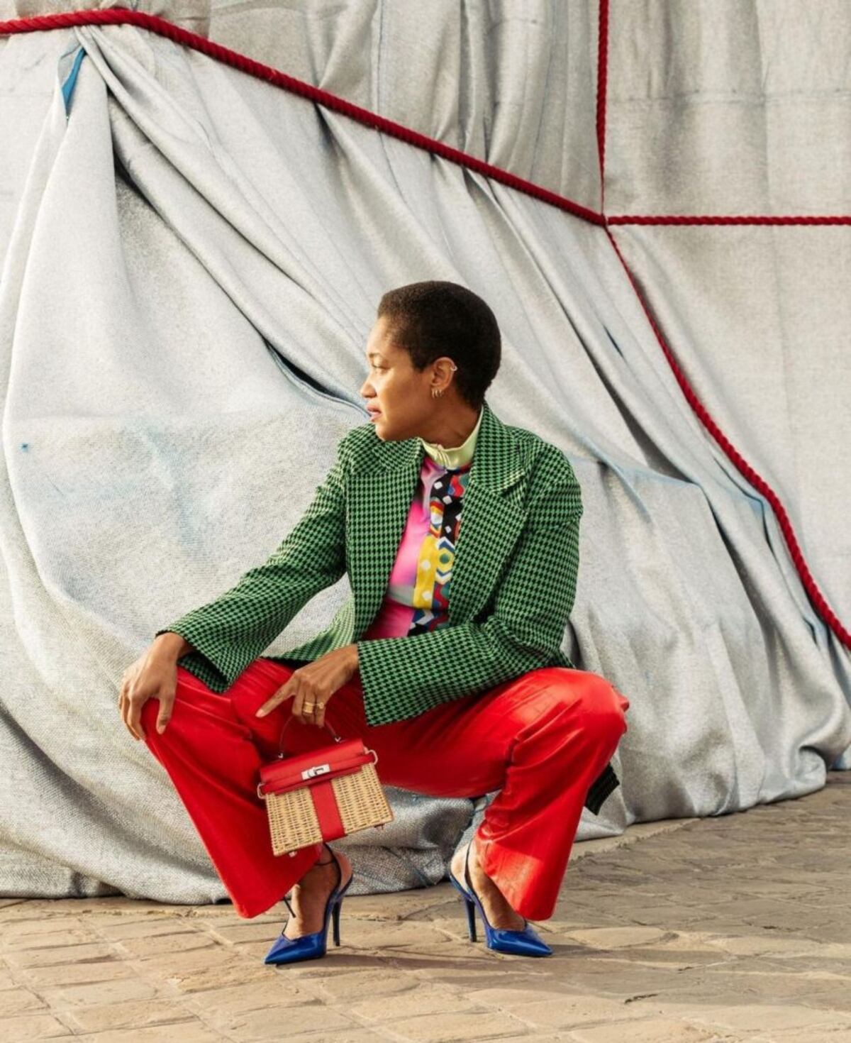 Brillo y ‘color block’: así se llevan sin fallar en el intento