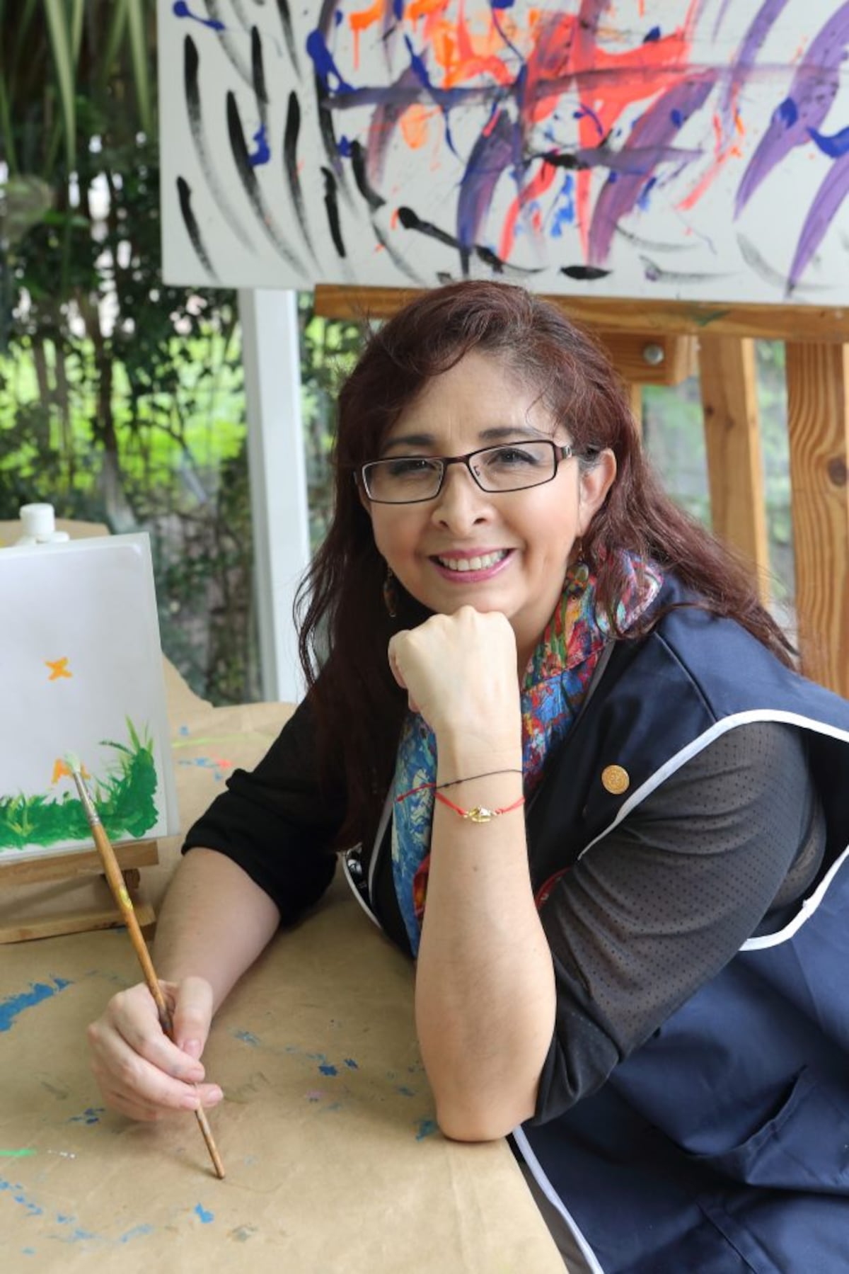 Yadyra Yánez y su centro de arteterapia en Panamá