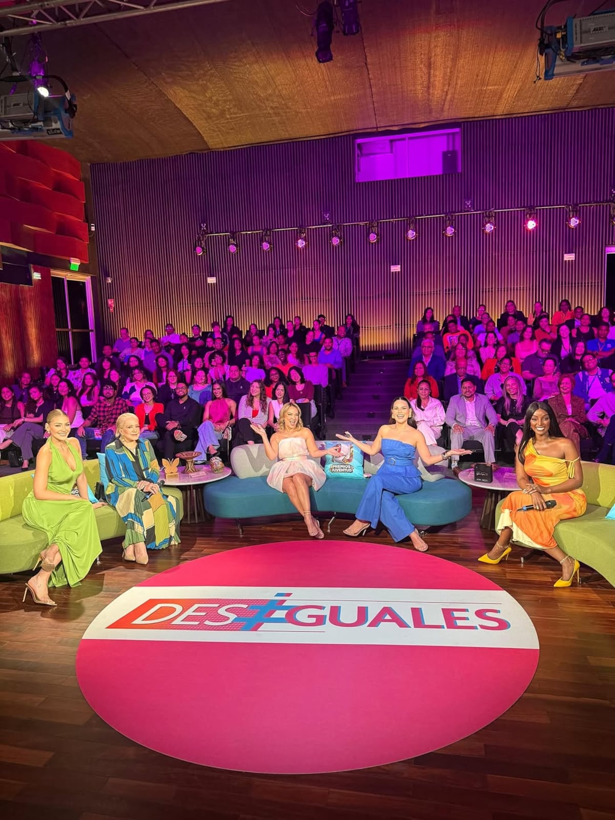 Así son las grabaciones en Panamá del programa ‘Desiguales’ de Univision