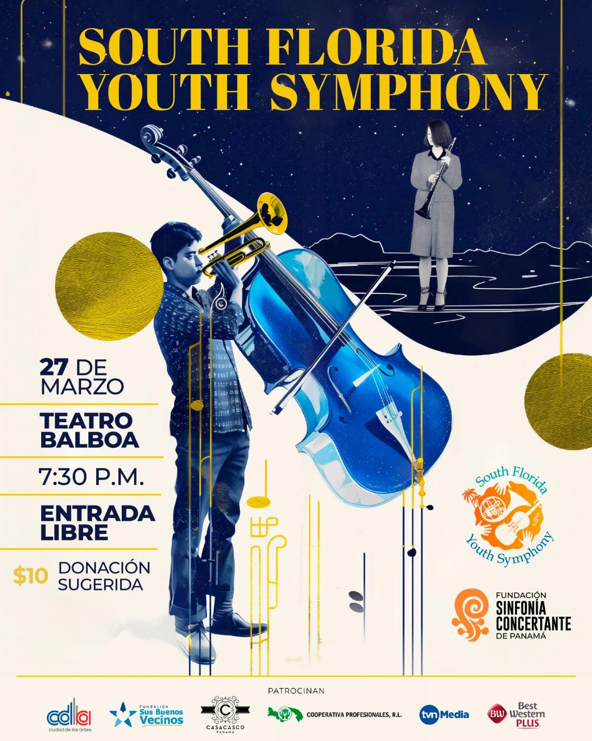 Concierto sinfónico este miércoles en el Teatro Balboa
