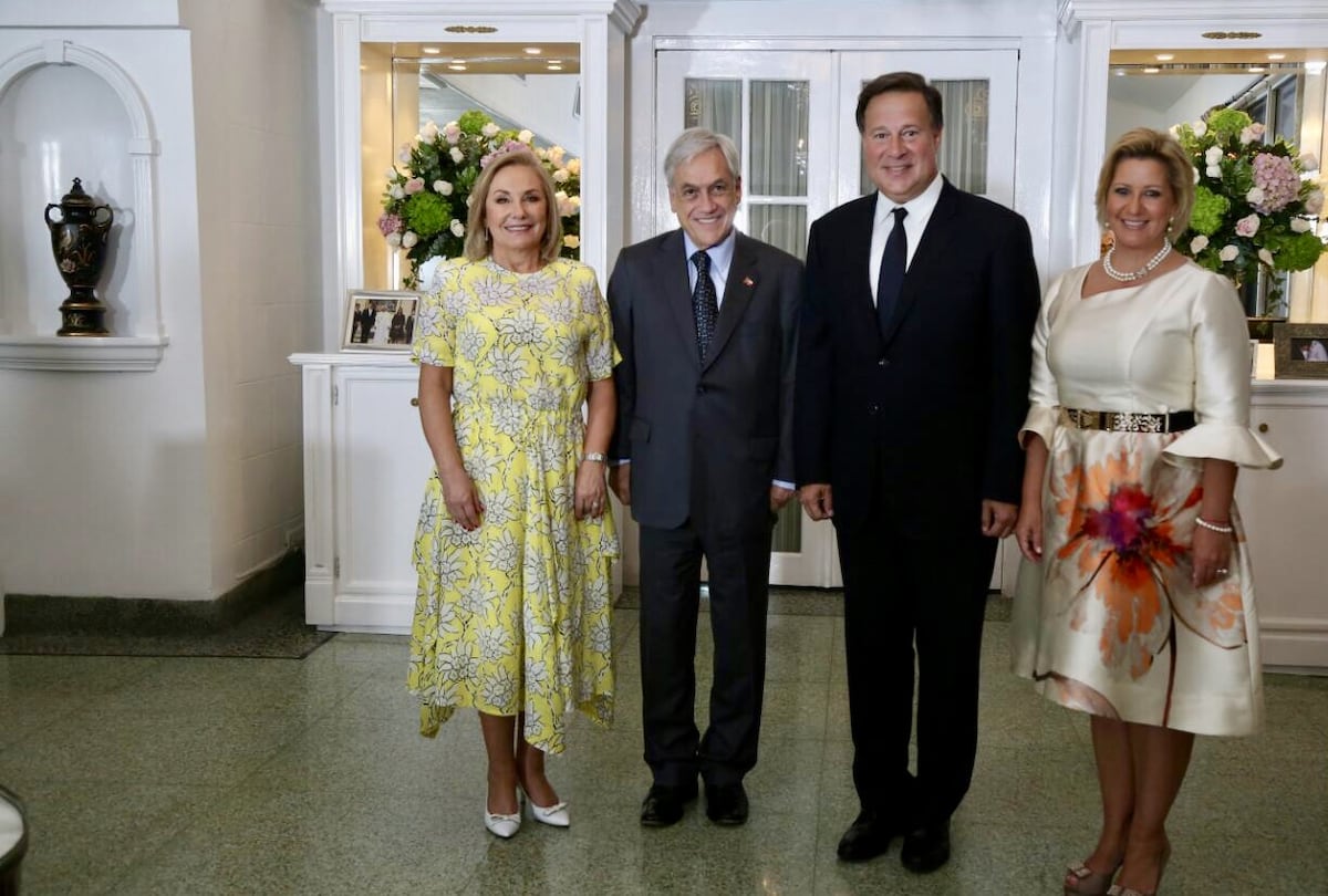 El encuentro entre Lorena Castillo de Varela y Cecilia Morel Montes en Panamá