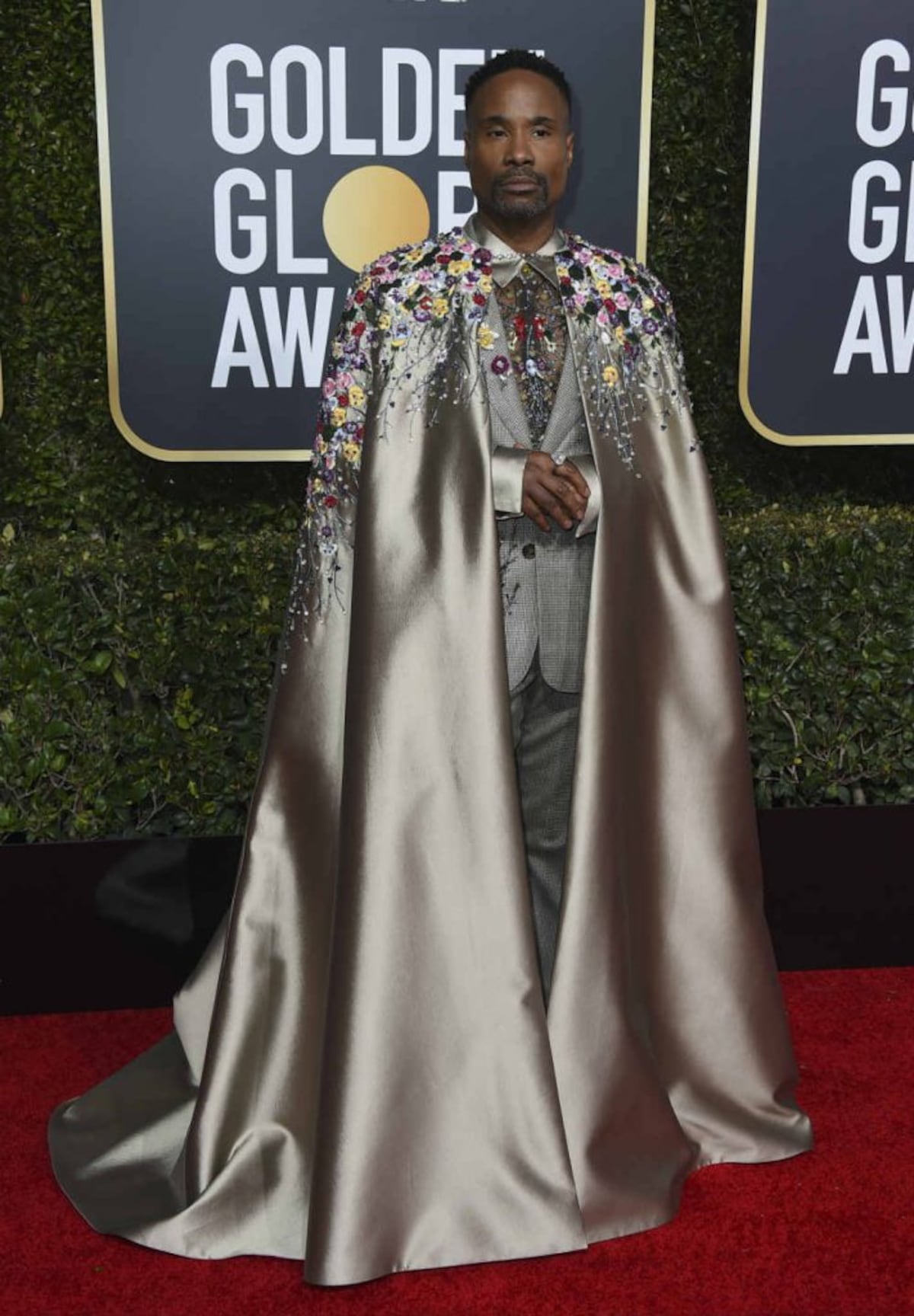 Billy Porter, el actor que lleva vestido en la alfombra roja