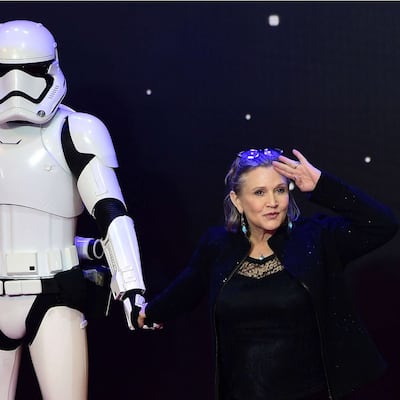 Princesa Leia estará en el episodio IX de Star Wars