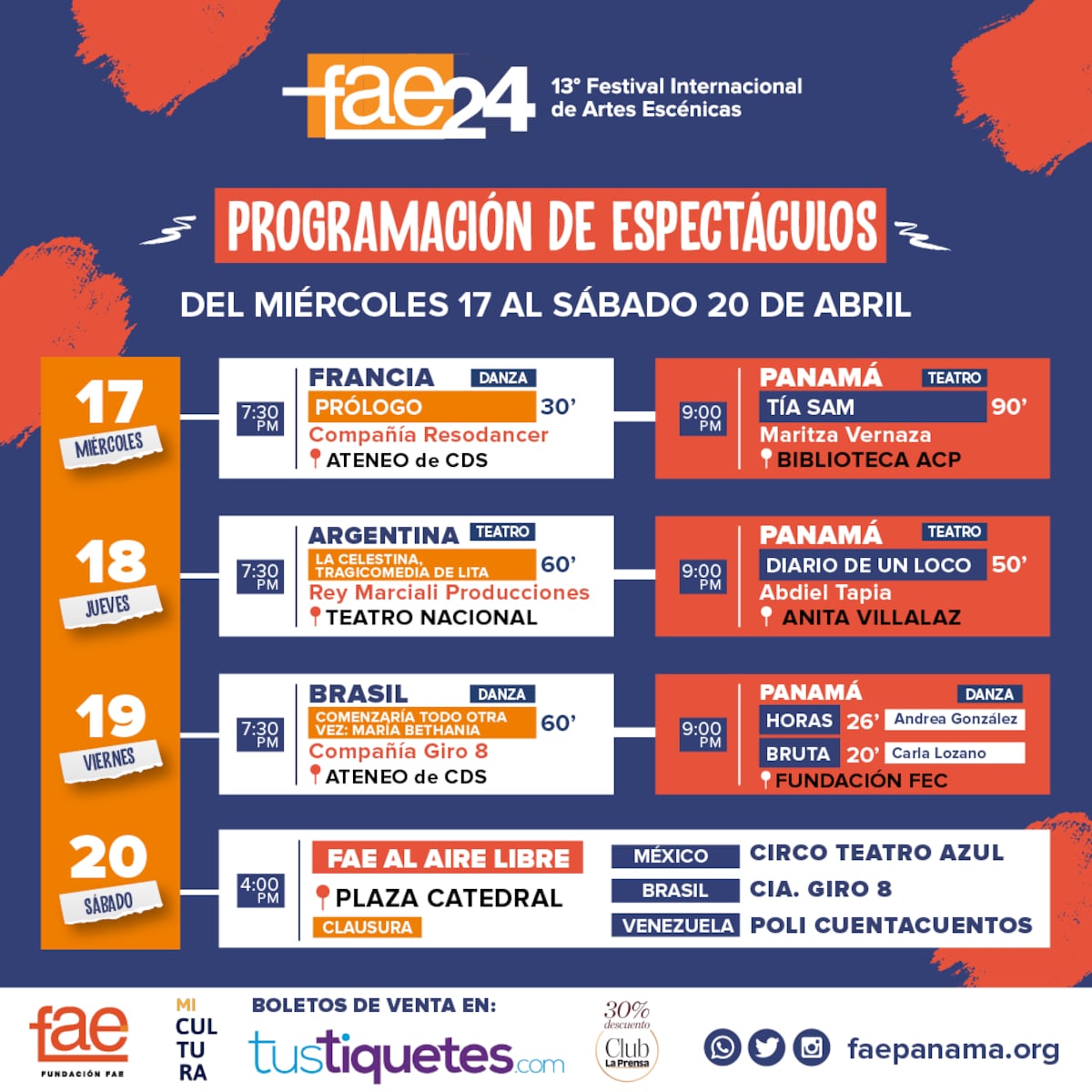 FAE Panamá celebra dos décadas de inspiración en su 13ª edición