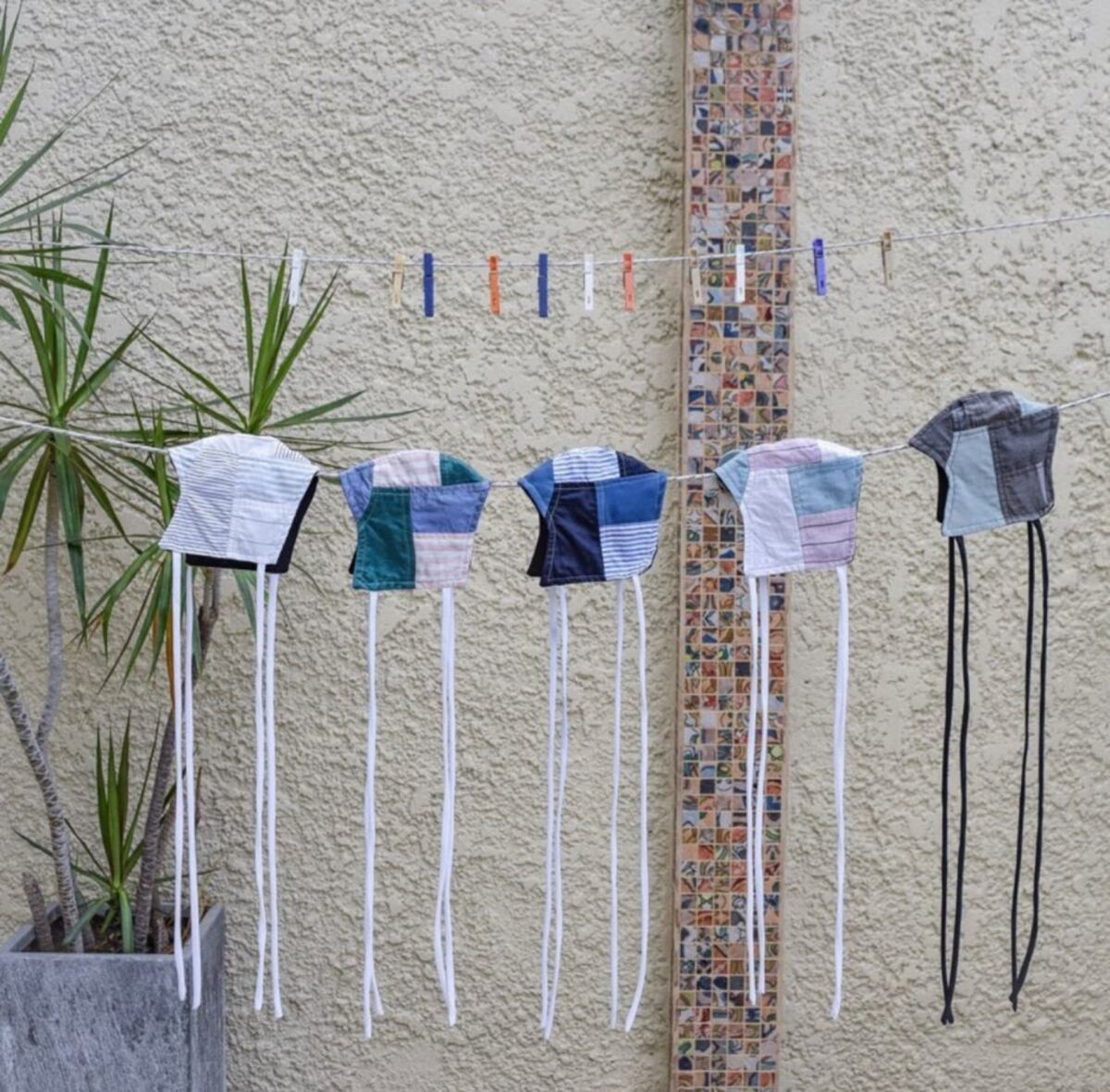 Cómo una firma de moda panameña se adapta con sus retazos a la pandemia