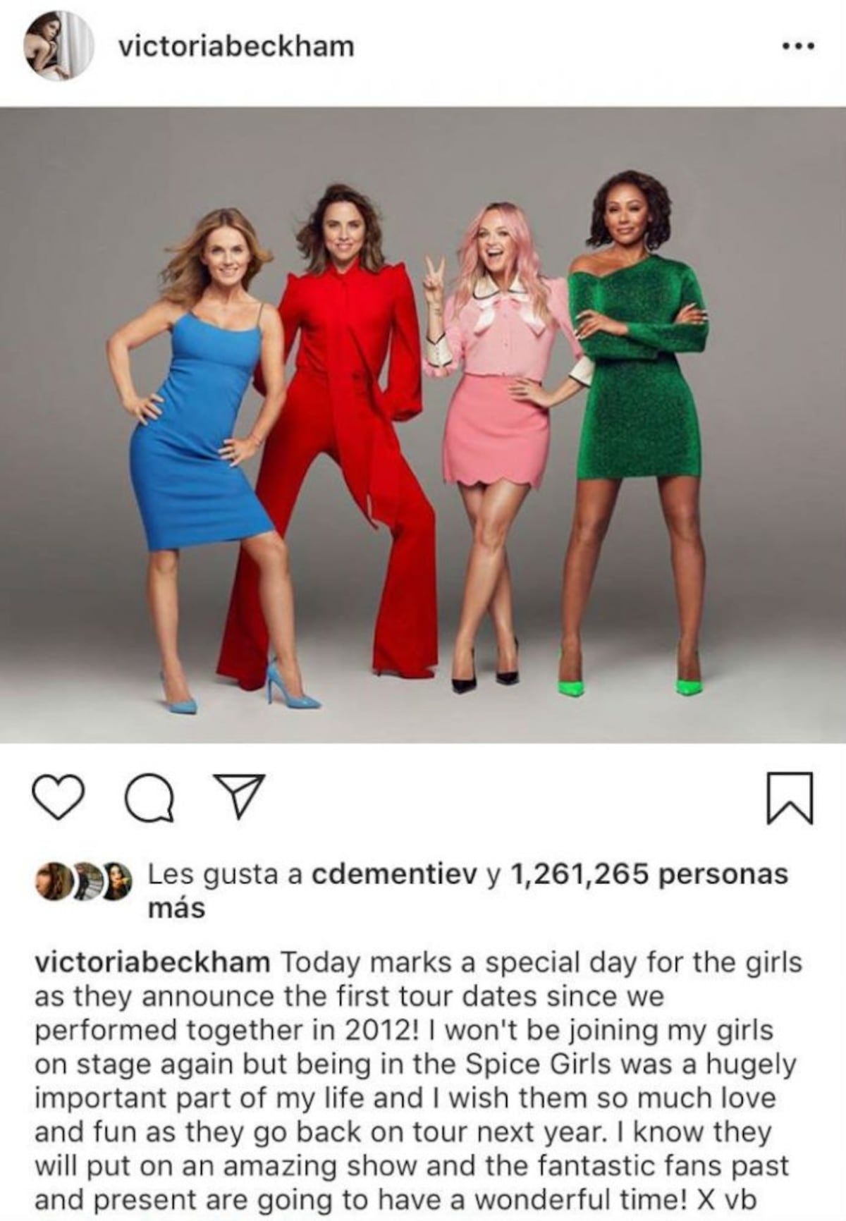 Las Spice Girls vuelven a los escenarios (pero sin Victoria Beckham)