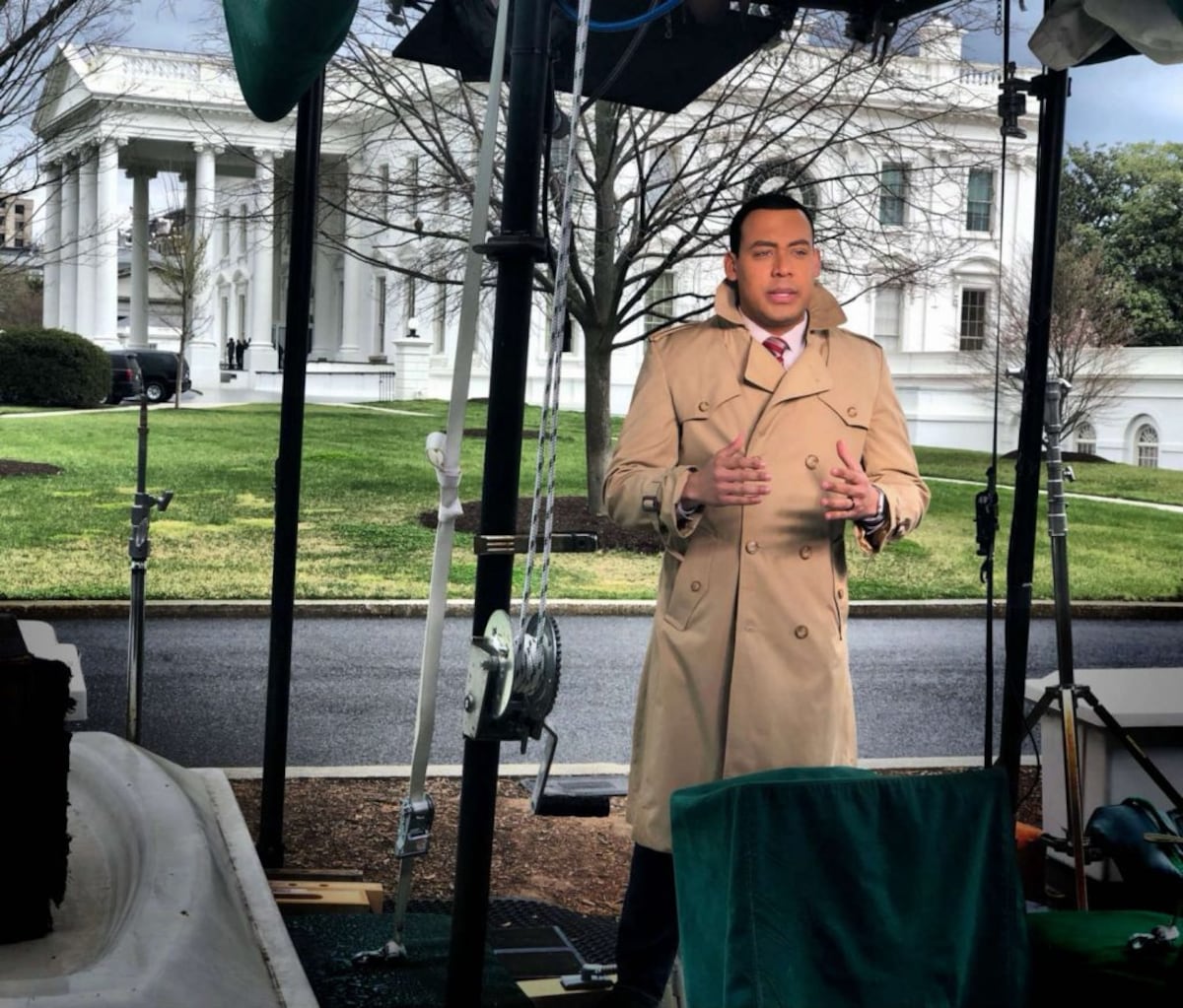 Edwin Pitti, el panameño corresponsal en la Casa Blanca