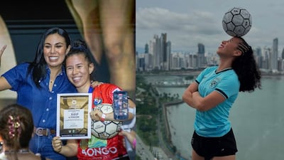 La panameña Karol Rojer gana el primer lugar en el Campeonato Norteamericano de Fútbol Freestyle