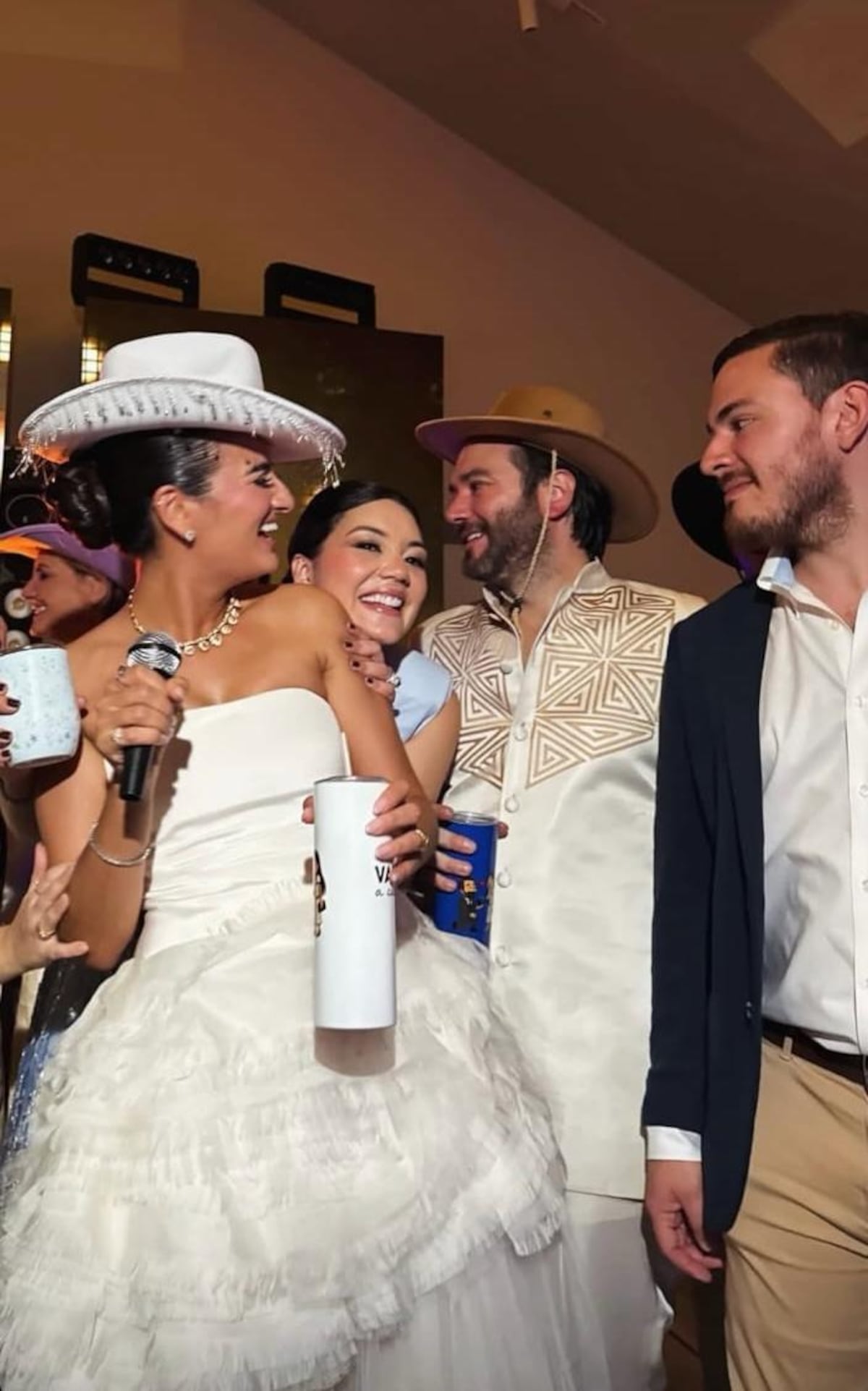 Breebaart viste a Gabriel Silva en su boda con Sophia Nandwani en Boquete