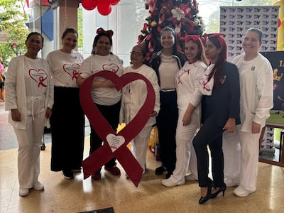 Así se conmemoró en el Hospital del Niño el Día Mundial de la Lucha contra el Sida