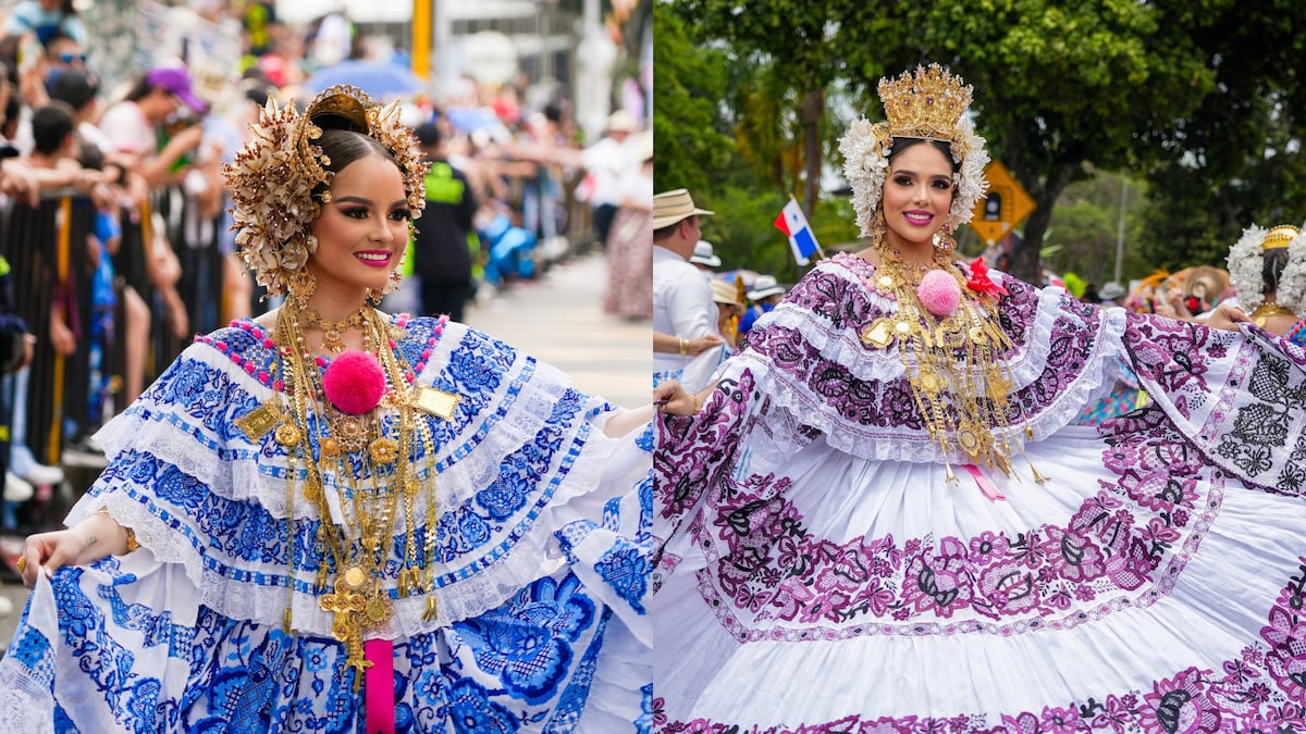 Las reinas de Calle Abajo de las Tablas participaron de festividades en Bucaramanga, Colombia
