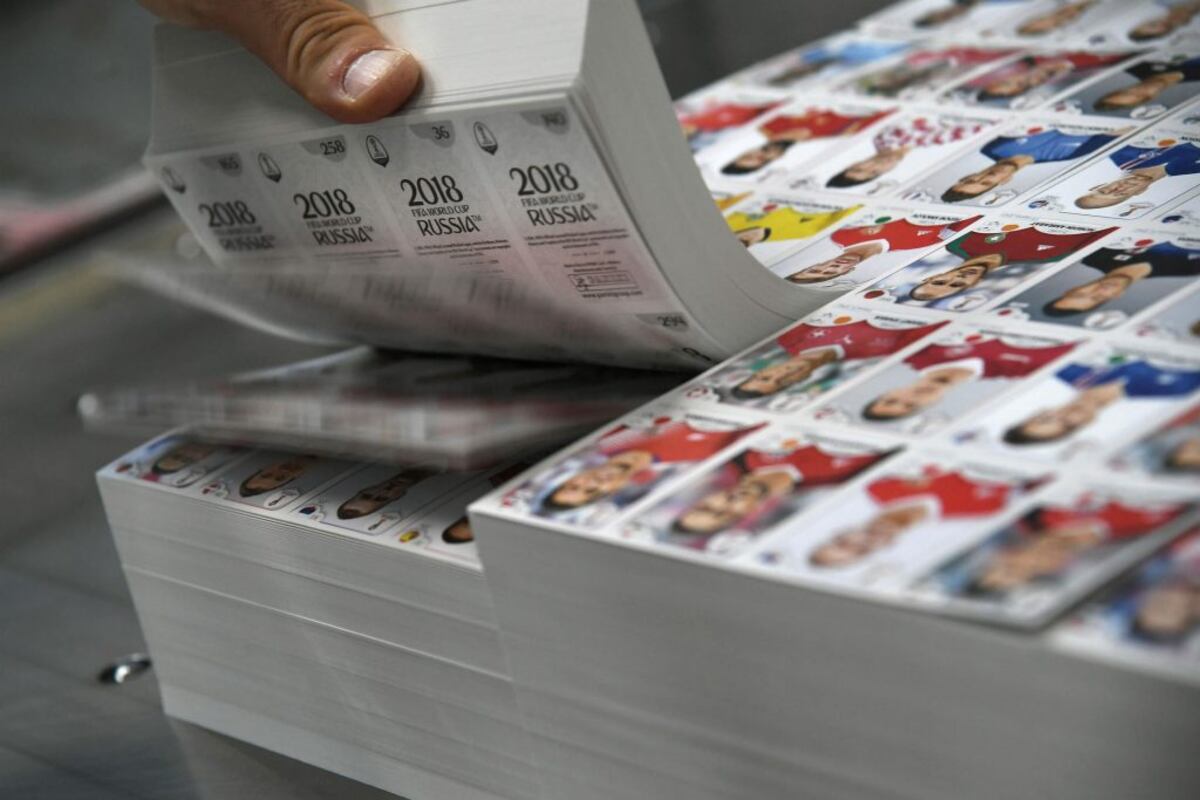Panini no está en crisis y menos en un año de Mundial