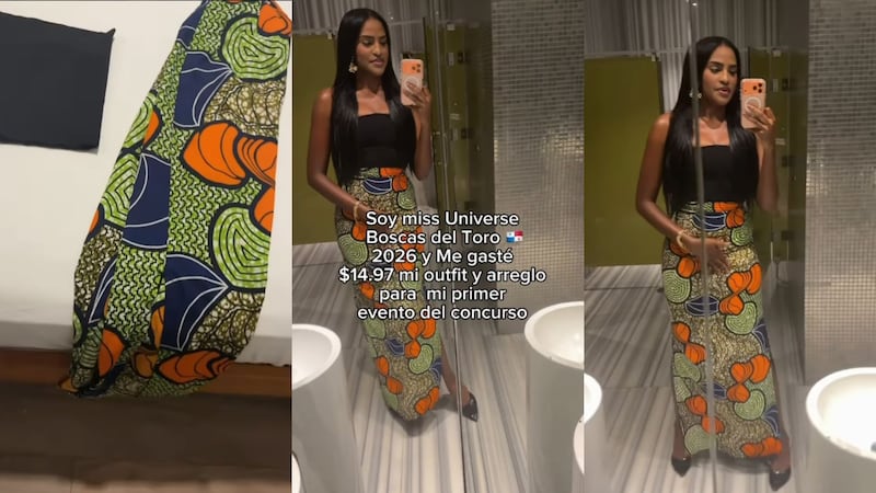 El ‘look’ de menos de $15 con el que Miss Universe Bocas del Toro asistió a la presentación oficial de Miss Universe Panamá 2026