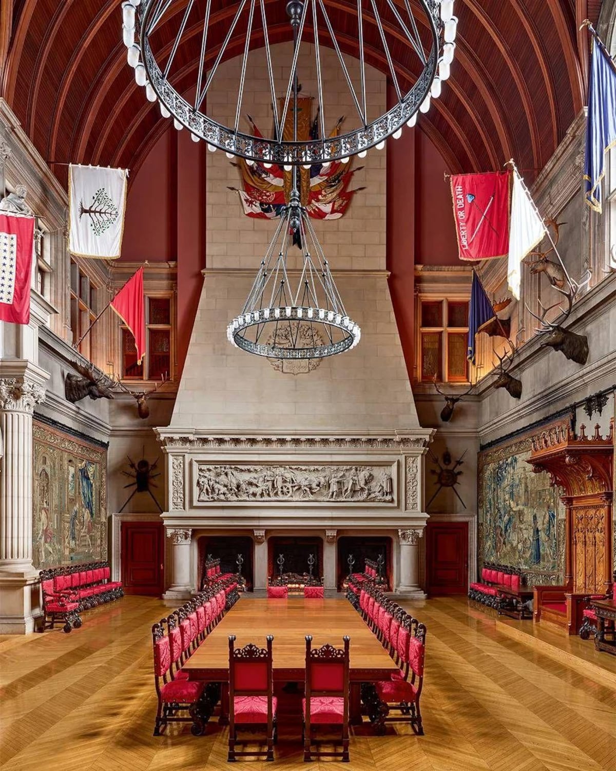 El castillo de 250 habitaciones de la familia Vanderbilt que nos cuenta cómo fue la Edad Dorada de Estados Unidos