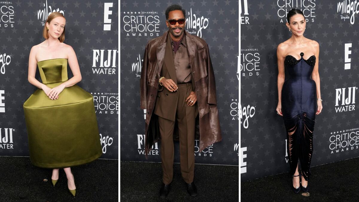 Los ‘looks’ de los Critics Choice Awards