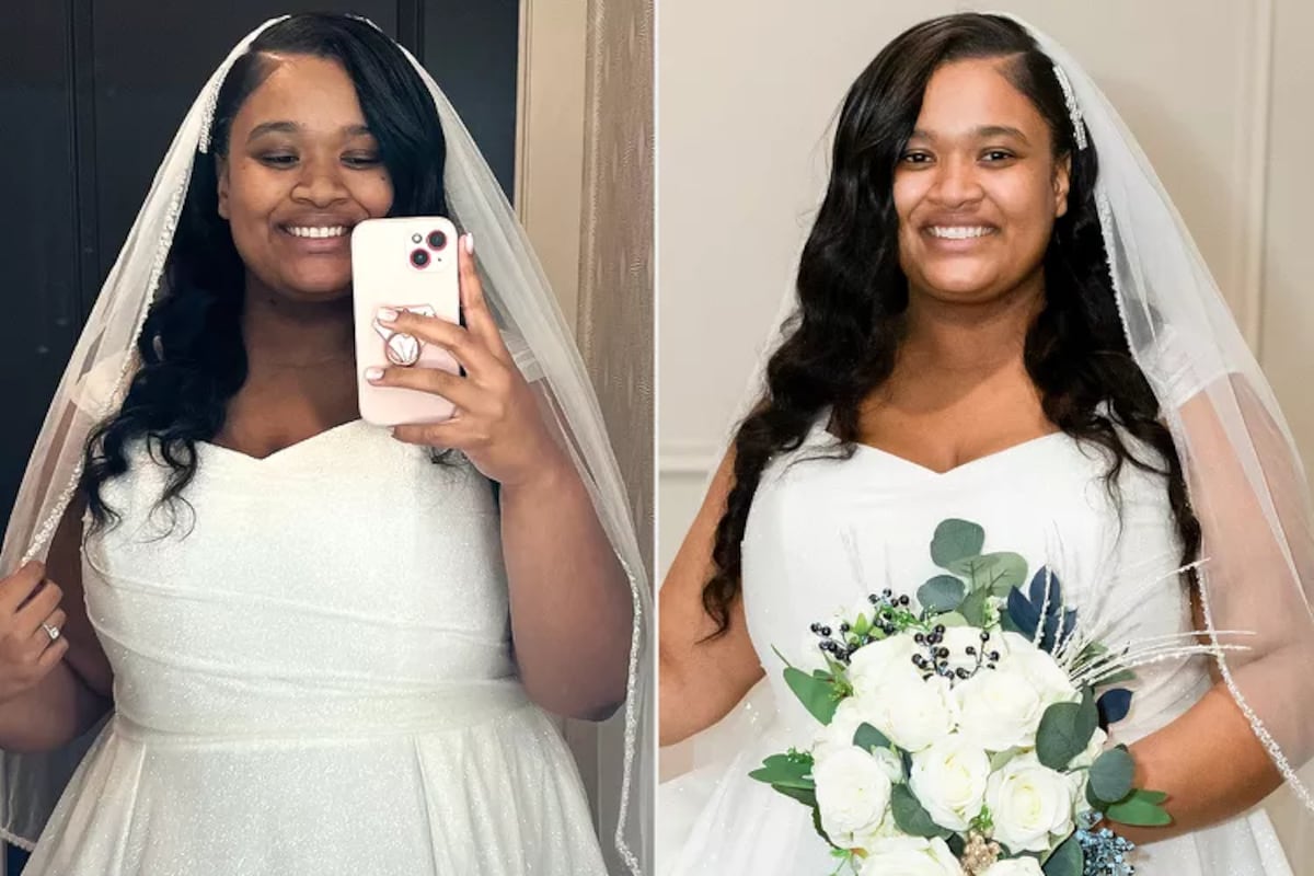 Al altar sin ‘make up’: la novia que se casó sin maquillaje y se volvió viral en TikTok