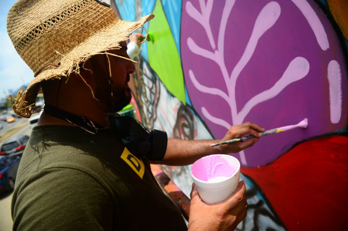 Un mural en homenaje a las mujeres panameñas