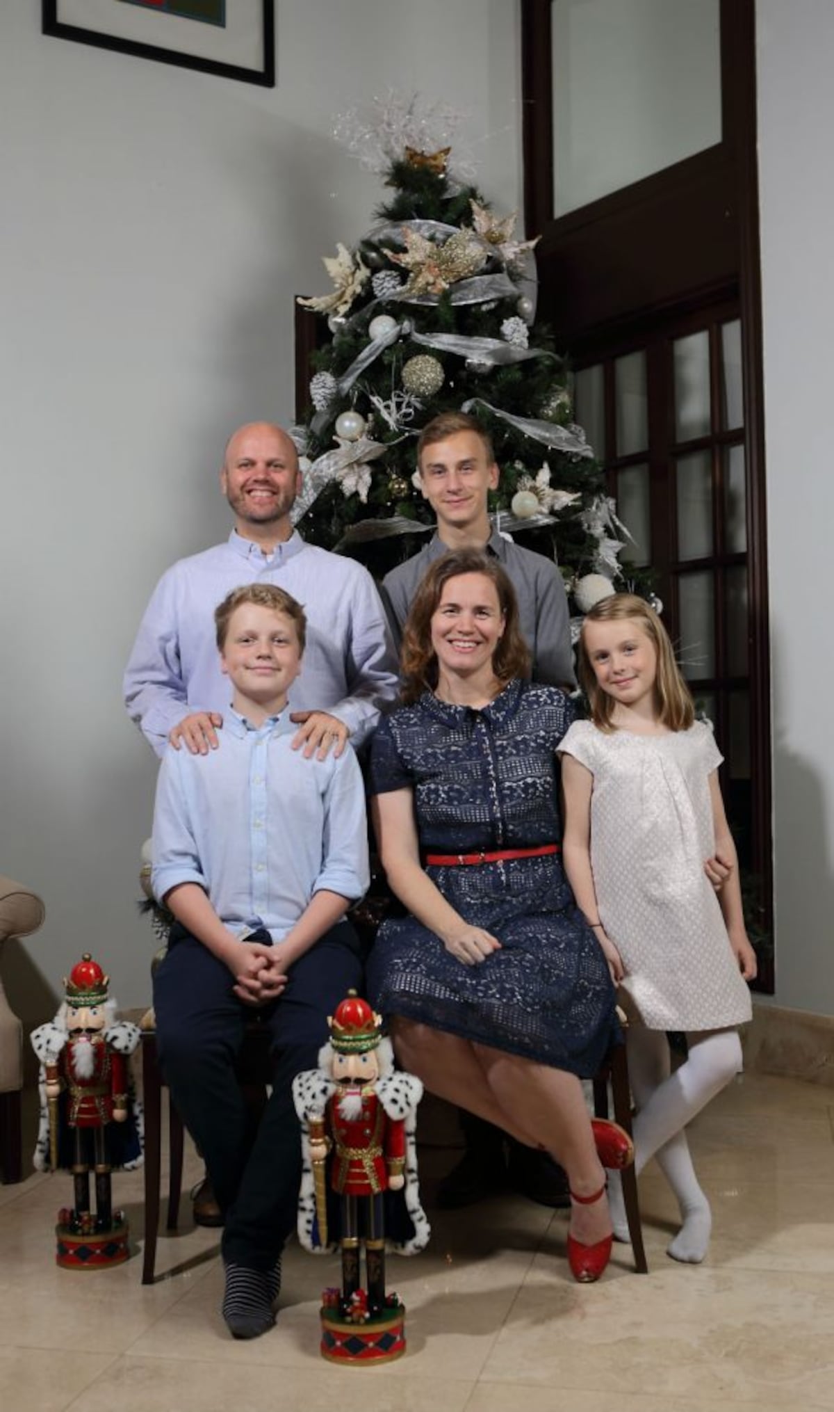 Una Navidad con el embajador británico en Panamá y su familia
